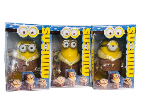 Фигурки миньонов (Кевин+Боб+Стюарт) 19см