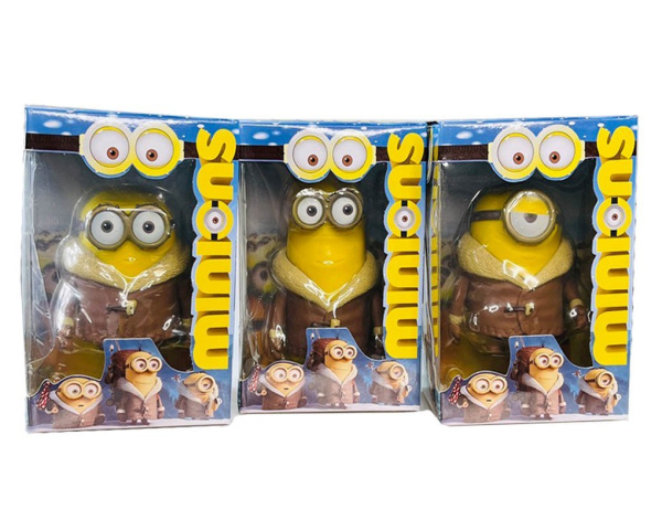 Фигурки миньонов (Кевин+Боб+Стюарт) 19см