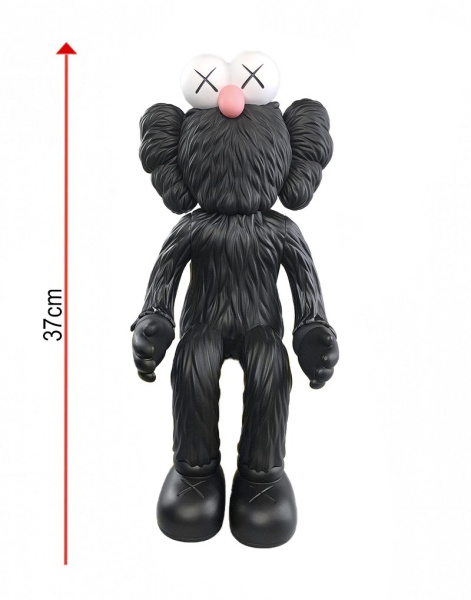 Фигурка KAWS BFF Seeing Lamp (черный) - 37 см
