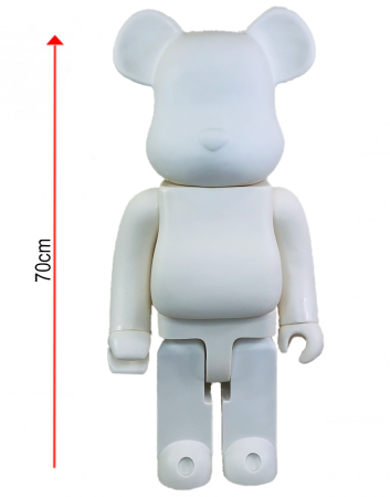 Bearbrick White (Білий Матовий) 1000% (70 см)