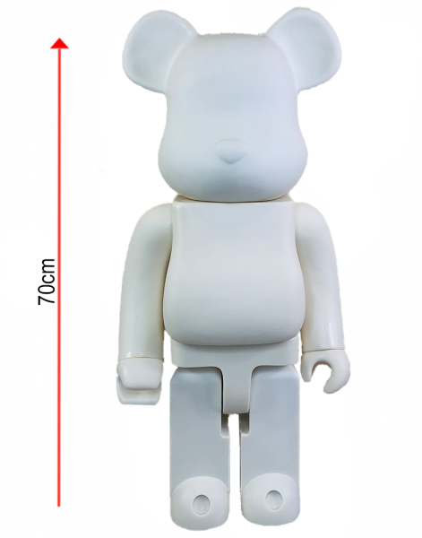Bearbrick White (Білий Матовий) 1000% (70 см)