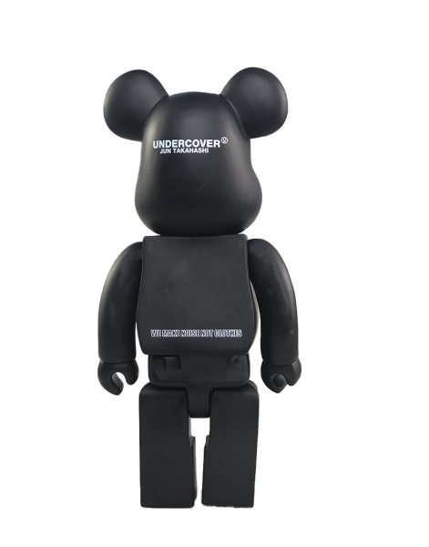 Bearbrick X Medicom Undercover Logo 400% Black (28 См)