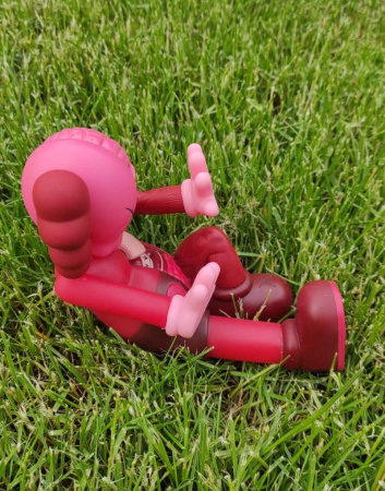 Фигурка Kaws Resting Place Companion (рожевий) – 14 см