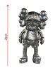 Kaws X Pushead Companion Фигурка (Серебряный) - 25см