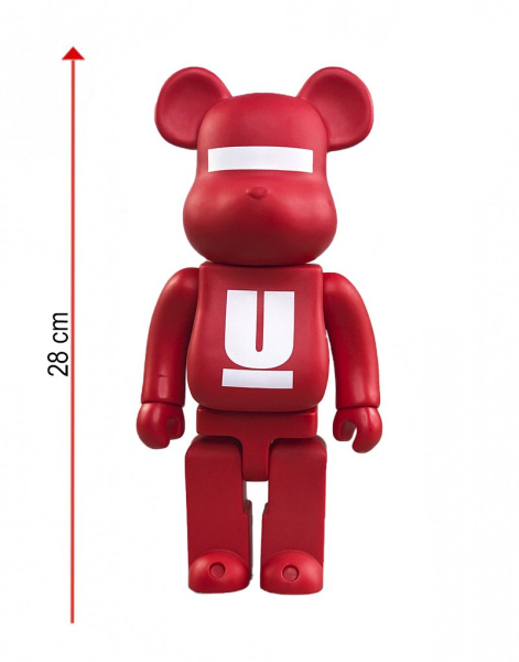 Bearbrick X Medicom Undercover Logo 400% Red (28 Cм)