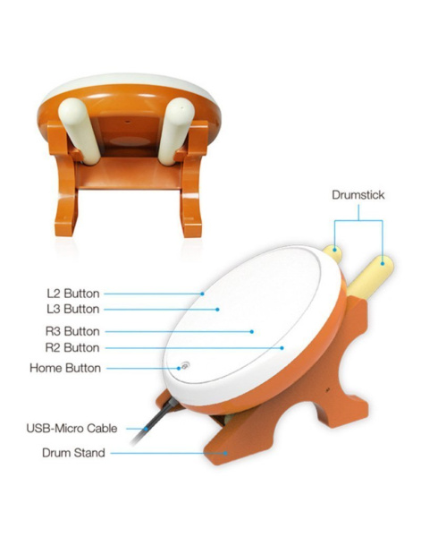 Taiko Drum контроллер PS4/SLIME/PRO TP4-1761