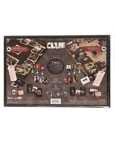 Настольная игра Clue (Game of Thrones)