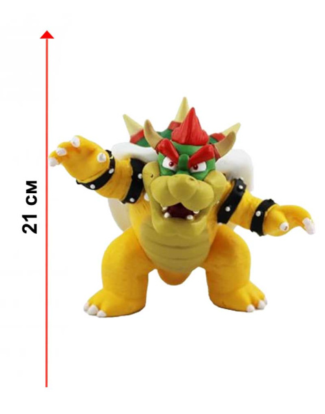 Фігурка Super Mario — Bowser (Super Size Figure Collection) 21 см