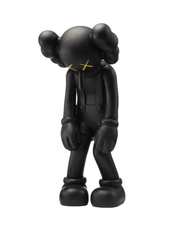 Kaws Small Lie Companion Виниловая Фигурка (Черный) - 28 см