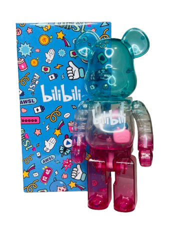 Bearbrick Bilibili (Фігурка Білібілі) 400% (28см)