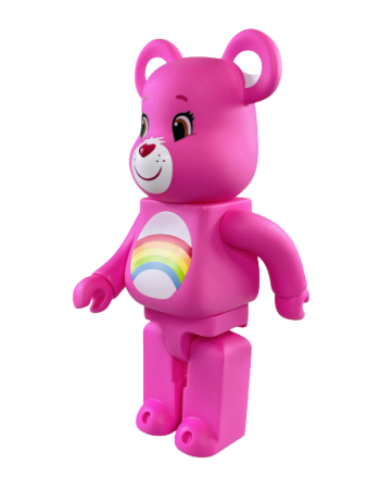 Bearbrick Cheer Bear Розовый 400% (28 см)