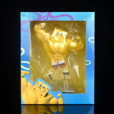 Фігурка М'яз Губка Боб Квадратні Штани SpongeBob (16 см)