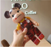 Bearbrick Bape x Peko-Chan червоний 400% (28cm) 