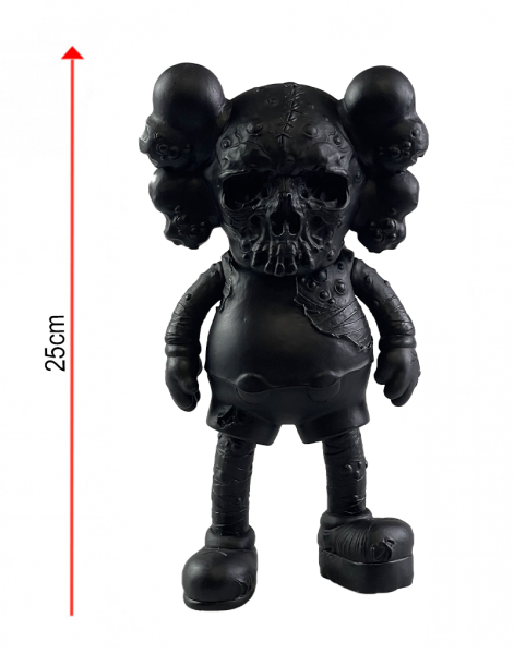 Kaws X Pushead Companion Фигурка (Черный) - 25 см Kaws X Pushead Companion Фигурка (Черный) - 25 см