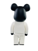 Bearbrick Nike Lunar AIR force (AF1) Черная голова 400% (28 см)