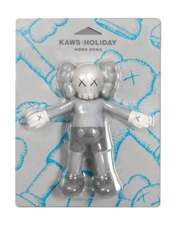 Фигурка KAWS Holiday Korea Companion Bath Toy (серый) - 21cm