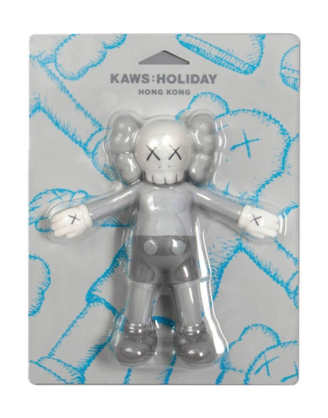 Фигурка KAWS Holiday Korea Companion Bath Toy (серый) - 21cm Фигурка KAWS Holiday Korea Companion Bath Toy (серый) - 21cm