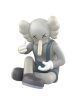 Фигурка KAWS Companion Small Lie Grey (Серый) 20 см