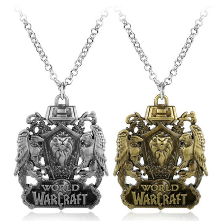 Подвеска World Of Warcraft Щит Серебро
