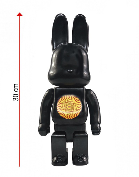 Bearbrick Rabbits Supreme Black 400% (30 Cм)