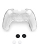 Защитный (Cristal) Чехол + Силиконовые Накладки для DualSens HBP-244