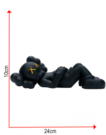 Kaws Holiday Japan Дизайнерская Фигурка (Черный) - 24 см