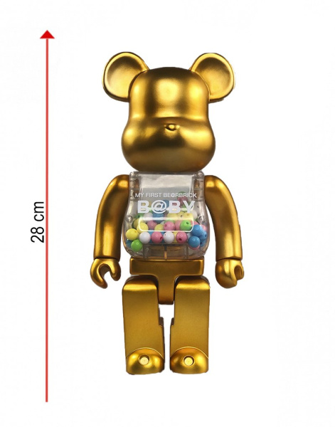 My First Bearbrick Baby Gold 400% (28 см)