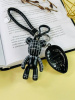 Брелок Bearbrick Человек паук (Черный) Двойной