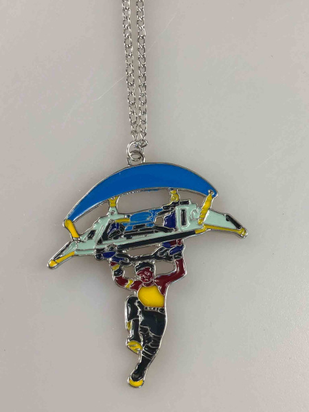 Геймерський кулон Fortnite з дельтапланом