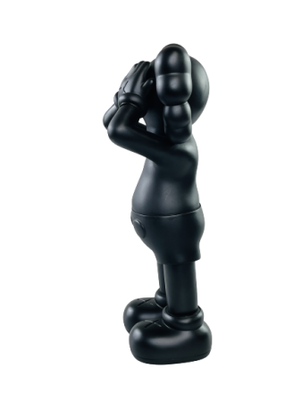 KAWS At This Time Виниловая Фигурка (черный) - 28 см