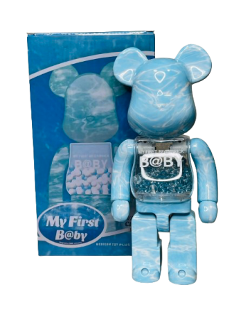 Bearbrick My First Baby Water Crest 400% (28см)