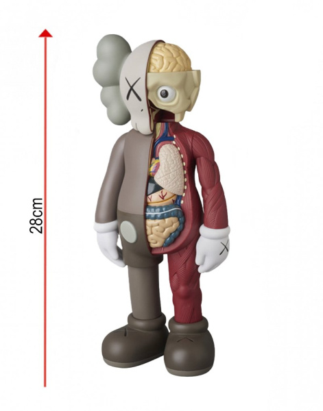 Фигурка Kaws Flayed Companion (Коричневый) - 28 см Фигурка Kaws Flayed Companion (Коричневый) - 28 см