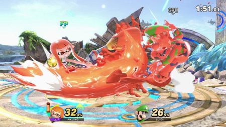 Игровая приставка Nintendo Switch (серый) + код загрузки для Super Smash Bros. Ultimate