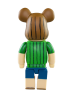Bearbrick Peanuts Peppermint Patty Зеленый 400% (28 см)