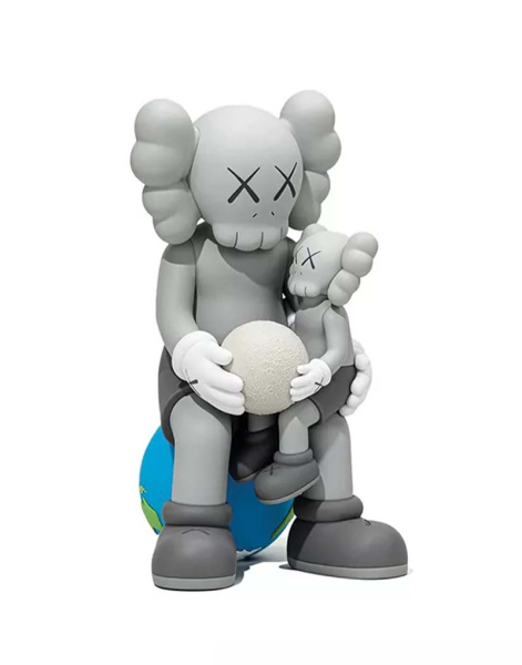 Вінілова фігурка KAWS Holiday Thailand (Grey) 28см