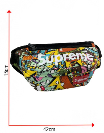 Сумка-бананка Supreme рисунок 2