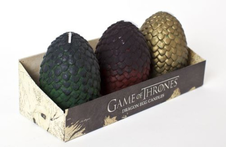 Свечи Яйца Дракона (Игра Престолов) 3 шт.