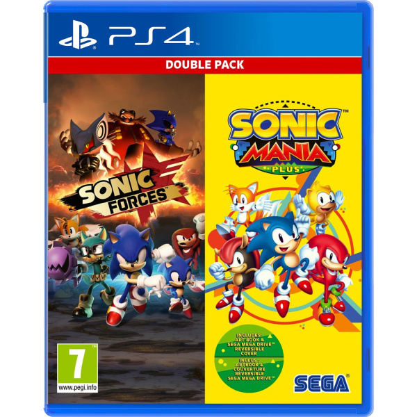 Комплект Sonic Forces + Sonic Mania Plus (PS4)
