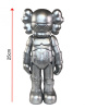 KAWS Star Wars Storm Trooper Companion виниловая фигурка (серебряный) 25 см