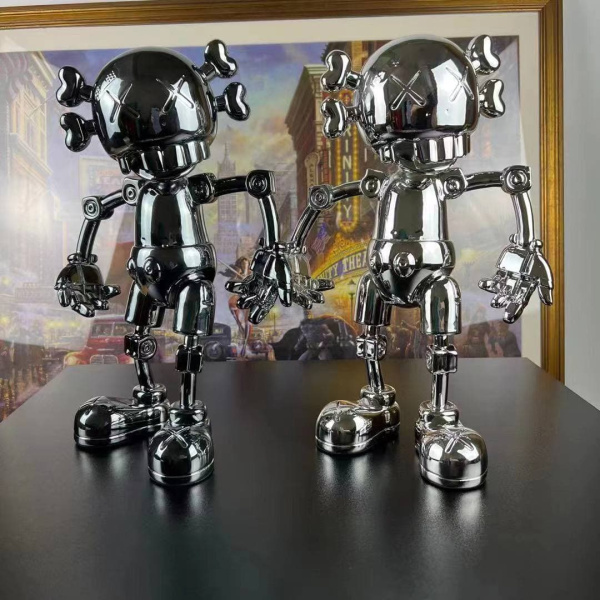 Фигурка KAWS Hajime Sorayama No Future Companion Black Chrome (53см) Фигурка KAWS Hajime Sorayama No Future Companion Black Chrome (53см)