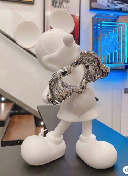 Фігурка Міккі Маус з любов'ю Mickey with Love (Білий) 60см