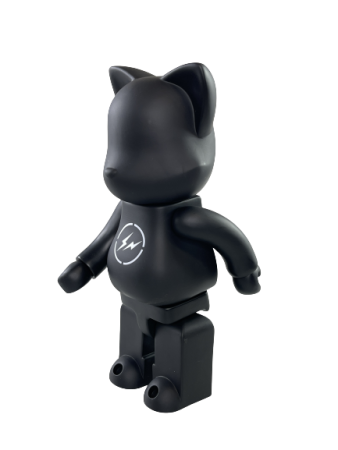 Bearbrick Кот Молния Черный 400% (28см) (Котик)