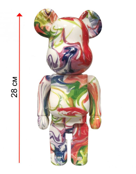 Bearbrick Абстракція №6 400% (28см)