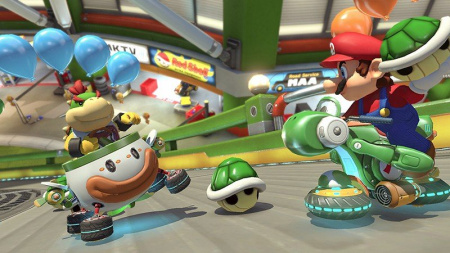 Nintendo Switch Neon grey + Mario Kart 8 Deluxe (Switch)