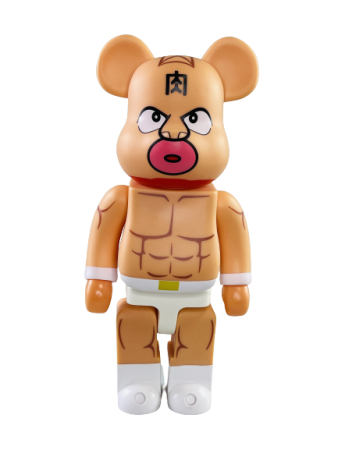 Bearbrick Kinnikuman Бежевый 400% (28 см)