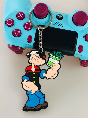 Моряк Попай (Селиконовий брелок)