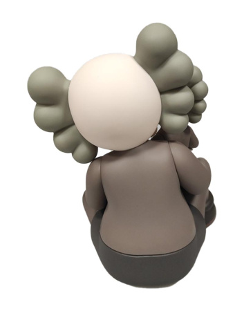 KAWS Holiday Mountain Changbai Вінілова фігурка Коричнева (22см)