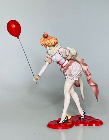 Фігурка Пенні Вайз клоун дівчинка Horror Bishoujo Pennywise  (23 см)