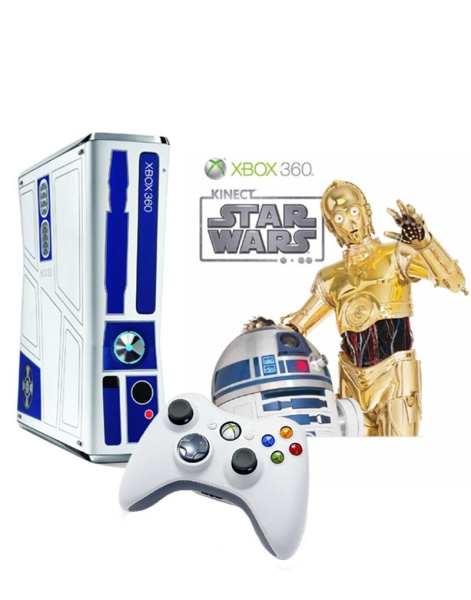 Xbox 360 Slim 320GB Limited Edition Star Wars+Freeboot+40 игр (Б/У)