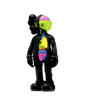 Фигурка Kaws Flayed Companion (Черный) - 28 см